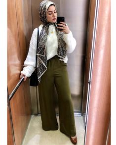 Hijabista Fashion, Hijabi Fashion Casual, Hijab Styles, Muslim Fashion Hijab, Hijabi Outfits Casual