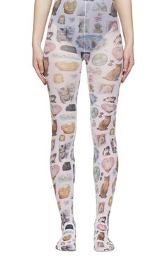 Cat Tights, Funky Tights, Print Tights, Ashley Williams, Printed Tights, Hip Hip, Inspiration Mode, Look Cool, Fitness Inspo