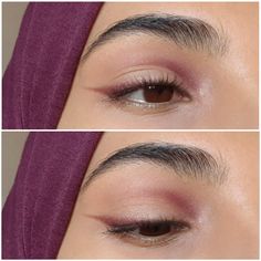 Subtle Eyeshadow, Eyeshadow Placement, Maroon Makeup, Maroon Eye Makeup, Subtle Eye Makeup, Channel Makeup, Bentuk Alis, Subtle Makeup, Beautiful Eye Makeup