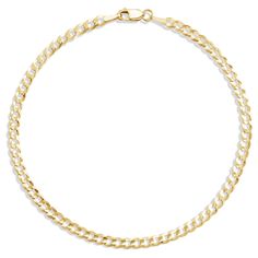 Zeke Curb Chain Bracelet - 14K Yellow Gold. Iconic yet understated and perfect for everyday wear, this 8.5 in. curb chain bracelet features lustrous links that lay handsomely on the wrist. Curb Chain Bracelet, Brilliant Earth, Curb Chain, Chain Bracelet, Bracelets For Men, How To Introduce Yourself, Jewelry Bracelets, Jewelry Accessories, Chain Necklace