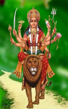 Durga Maa Images, Navratri Wishes Images, Durga Puja Wallpaper, Maa Durga Hd Wallpaper, Navratri Greetings, Ambe Maa