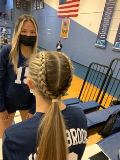 Competition Hair, Softball Hairstyles