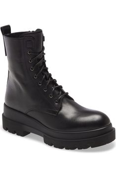 La Canadienne Brendan Waterproof Combat Boot (Women) | Nordstromrack Mid Calf Combat Boots, Winter Combat Boots, Women's Combat Boots, 2024 Wardrobe, Womens Combat Boots, Combat Boot, Lug Sole, Mid Calf, Combat Boots