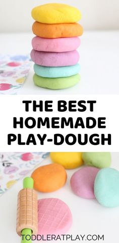 the best homemade play dough recipe for kids