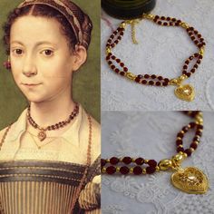 16th Century Portraits, Pearl Teardrop Earrings, Royal Dresses, Cross Pendant Necklace, Heart Pendant Necklace, Teardrop Earrings, Cross Pendant, Pearl Jewelry, Heart Pendant