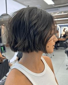 Timeless Haircut, French Bobs, French Bob Haircut, Haircut Inspo, French Bob, Shorter Hair, Natural Wavy Hair, Latest Hair, Texturizer On Natural Hair