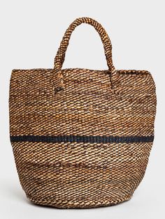 Nairobi Woven Tote Bag by Bamboula Basket Purse, Fashion Clothes, Woven Tote Bag, Handmade Fashion, Handmade Shop