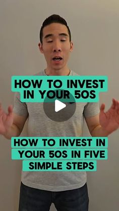 Jimmy Chien | Financial Coach on Instagram: "How to Invest in Your 50s

Not sure how to invest in your 50s? 🤷

Follow these 5 simple steps:

1) Make sure that you’re at least getting your employer’s 401(k) match. 

2) Open a Roth IRA with either Schwab, Vanguard, or Fidelity. You can contribute up to $8000 per year if you’re 50 and over vs $7000 if you’re under 50 🏦💼

3) Invest part of your money in an S&P 500 index fund such as VOO. These funds usually return on average between 7 -10% per year.

4) Invest the other part of your money in a dividend fund such as SCHD. This will give you passive income as you get older 💵

SCHD focuses on high-quality U.S. dividend-paying stocks. It offers potential for income through dividends and long-term capital growth.

This is not the time to invest