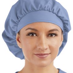 Blue Professional Working Wear Cap/Hat With Simple Cool Comfortable Spandex Fit Nursing, Chef, Scrub Stylish Frame Premium Purpose: Simple Cool Comfortable Fit That Allows Room For Your Hair In An Elastic Back For Full Coverage With Fixed Stylish Front Brim To Frame Your Face Features: Classic Relaxed Fit - Breathable, Fade Resistant Style: Bouffant Or Puffed Out Material: 75%Polyester, 22%Rayon, 3%Spandex Pattern: Scrub Cap Has A Fixed Front Brim Color: Blue Manufacture: Advantage Size: One Siz Industrial Laundry, Mermaid Hat, Distressed Hat, Scrub Caps Surgical, Reebok Women, Blue Hat, Knit Beanie Hat, Scrub Cap, Black Rhinestone