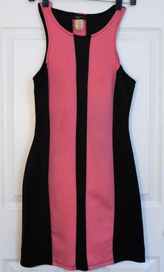 Pink Bodycon Dresses, Warm Spring, Little Dresses, Pink And Black, The Pink, Perfect Dress, Pretty In Pink, Pink Color, Color Block