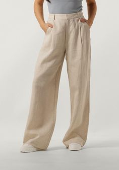 Gestuz Pantalon Dames Lizagz Linen Hw Pants, Maat: 34, Kleur: Zand Hanoi, Things To Buy, Outfit Inspirations, Thailand, Collage, Van, Pants, Pins, Trousers