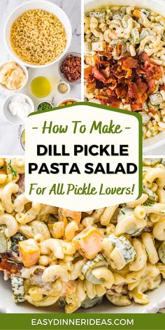 how to make dill pickle pasta for all pickle lovers