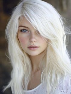 Explore Stunning Platinum Blonde Hair Color Ideas for Every Style Platinum Blonde Hair Ideas, Blonde Looks, Platinum Blonde Hair Color Ideas, Blond Hairs, Platinum Blonde Ombre, Grey Hair Journey, Platinum Blonde Pixie, Rocker Hair, Blonde Hair Ideas