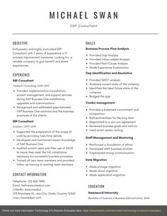 a professional resume template with no work experience