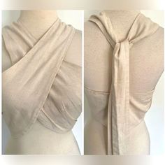 Zara Linen Blend Cropped Top In A Size M. Top Is Super Cute. Size M. New Chic Beige Tops With Tie Back, Chic Beige Tie Back Top, Chic Beige Tie-back Top, Fitted Neutral Zara Tops, Beige Fitted Wrap Top, Fitted Wrap Beige Top, Fitted Beige Wrap Top, Smocked Tube Top, American Flag Sweater