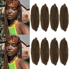 PRICES MAY VARY. Springy Afro Twist Hair Hair For Soft Locs, Afro Twist Hair, Springy Afro Twist, Twist Braiding Hair, Marley Twist, Afro Twist, Soft Locs, Spring Crochet, Marley Twists