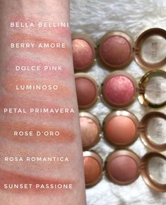 Milani Blush, Milani Baked Blush, Milani Makeup, Milani Cosmetics, Baked Blush, Fresh Makeup, Natural Glowy Makeup, Makeup Is Life, Makeup Swatches