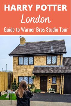 harry potter london guide to wanner bros studio tour with text overlaying the image