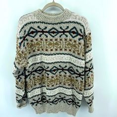 Vintage St. Stephen Collection acrylic wool blend heavy knit grandpa sweater M Pit to pit: 20" Shoulder to hem: 29" St Stephen, Mens Pullover, Pullover Sweater Men, Grandpa Sweater, Heavy Knit, Pullover Men, Pullover Sweaters, Sweater Outfits, Sweater Top