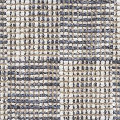 an upholstered fabric pattern in grey and white colors, with small squares on the side