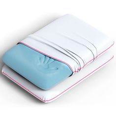 four pillows stacked on top of each other