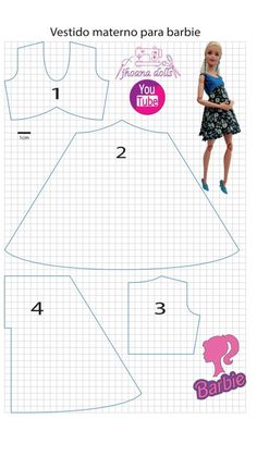 the pattern for a dress is shown with instructions to sew and cut it out