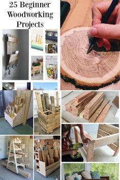 25 beginner woodworking projects that are easy to make and fun for all ages