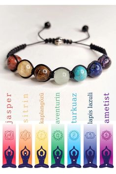 ✨ Discover the power of chakra alignment with this beautiful 7 Chakra Healing Bracelet 🌈, crafted with seven carefully selected natural gemstones, each representing a key energy center in your body. Whether you're meditating ️, practicing yoga ️, or simply seeking balance in your everyday life 🌿, this adjustable bracelet will serve as a gentle reminder to stay grounded 🌍, focused 🎯, and open to positive energy flow 🌟. Jasper (Root Chakra): Provides grounding, stability, and a deep connectio Chakra Alignment, Chakra Racine, Stay Grounded, 7 Chakra, Solar Plexus Chakra, Energy Flow, Chakra Bracelet, Spiritual Awareness, 7 Chakras