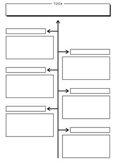 a blank plot chart with arrows pointing to each other