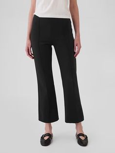 High Rise Ponte Crop Kick Pants | Gap Gender Equality, Support People, Gap Women, Crop Pants, Toddler Gifts, Summer Wear, New Woman, Cropped Pants, Women's Pants