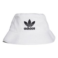 The adidas originals adidas Bucket Hat Ac Fisherman's hat is the perfect accessory for any outdoor adventure. With its classic silhouette and timeless white colorway, this hat is sure to keep you looking stylish and feeling comfortable all day long. The lightweight fabric is breathable and provides maximum protection from the sun and wind. The adjustable drawstring ensures a secure fit, while the embroidered adidas logo adds a touch of sporty style. Whether you're fishing, hiking, or just enjoying the outdoors, this hat is the perfect companion. Get ready to take on the great outdoors in style with the adidas originals adidas Bucket Hat Ac Fisherman's hat. (Unisex/Embroidery) Casual Adidas Hat With Logo, Casual Adidas Hat, Adidas Cap With Logo, Casual Adidas Logo Cap, Adidas Adjustable Hat With Curved Brim, Adidas Adjustable Curved Brim Hats, Adidas Curved Brim Adjustable Hat, Casual Adidas Logo Hat For Streetwear, Adjustable Adidas Hat With Curved Brim