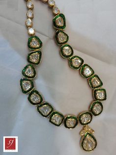 SATYANARAYAN J. JADIA & SONS JEWELLERS PVT. LTD. 5-Sejal Shopping Center, Opp. Lal Bunglow, C.G. Road., Ellishbridge, Ahmedabad-380 006 (Guj.) INDIA Mo : +91 99 2500 5672, Fax : +91-79-26406924 Web : www.sjjadia.com / Email : jadia@sjjadia.com Diamond Polki Necklace, Diamond Necklace Jewelry, Boho Bridal Jewelry, Silver Diamond Necklace, Antique Jewelry Indian, Indian Jewellery Design Earrings