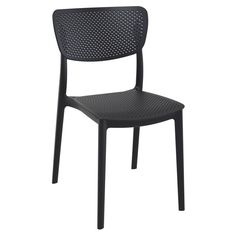 Mesh Resin Patio Chair Outdoor Dining Chair, Outdoor Bistro Set, Black Side Table, Patio Dining Chairs, Chaise Design, Cafe Chairs, Bistro Set, Dining Arm Chair, Outdoor Dining Set