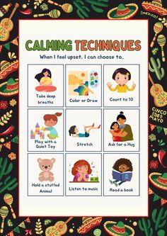 Build a calm-down space with 30 printable posters designed to teach stress management and emotional regulation. A must-have for schools, therapy offices, and homes.  #CalmDownSpace #StressReliefPosters #MindfulnessForKids #CalmDownCornerIdeas #TherapistDecor #HomeMindfulness Counselor Decor, Feelings Thermometer, Calming Corner Posters, Therapy Offices, Mindfulness Classroom, Calming Corner, Grounding Exercises, Calming Techniques, Calm Down Corner