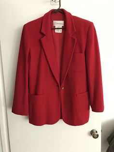 Red Blazer Women, Red Suit Jacket, Dark Red Jacket, Dark Red Suit, Heathers Costume, Long Suit Jacket, Red Velvet Jacket, Red Tuxedo, Red Blazer Jacket