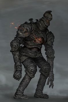 Golem Concept Art - Elden Ring Art Gallery Elden Ring Golem, Elden Ring Boss Concept Art, Elden Ring Boss Art, Elden Ring Creatures, Golem Concept Art, Elden Ring Concept Art, Elden Ring Boss, Elden Ring Art