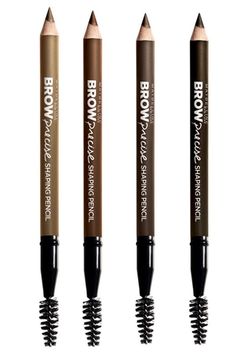 Drugstore Eyebrow Pencils and Fillers Maquillaje Kylie Jenner, Glitter Eyebrows, Lip Color Palette, Makijaż Smokey Eye, Best Eyebrow Products, How To Color Eyebrows, Beauty Products Drugstore, Eyebrow Shaping