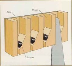 an image of a woodworking project with instructions