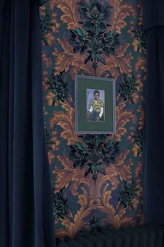 House of Hackney Amarantha Wallpaper House Of Hackney Wallpaper, French Wallpaper, House Of Hackney, British Interior, French Rococo, Rococo Style, Wallpaper Calculator, Print Wallpaper, Free Prints