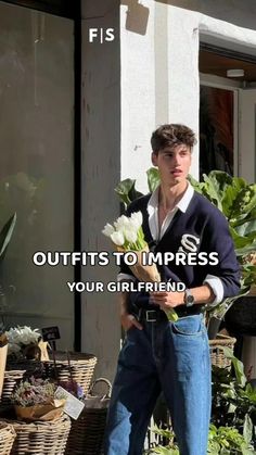 looking to impress your girlfriend? Learn how to dress with confidence and sophistication for any occasion. Mix and match pieces to create a stylish look that will make her heart skip a beat. Upgrade your wardrobe and make a lasting impression! #OutfitsToImpress #MensFashion #GentlemenStyle #OldMoneyAesthetic #DateNightOutfits #MensStyleTips #ImpressYourGirlfriend #FashionForMen #StyleInspiration #TheOne7296 Become Best Version Of Yourself, Mens Clothing Styles Streetwear, Outfits To Impress, Pants Outfit Men, Classy Outfits Men, Smart Casual Men, Color Combinations For Clothes, Mens Fashion Blog