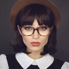 6 Best Diamond Face Shape Hairstyle Ideas | Fash Circle Bangs And Glasses, Glasses Inspo, Glasses For Face Shape, Tan Skin Blonde Hair, Glasses For Your Face Shape, Hairstyles With Glasses