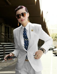 Esther Quek, Look Gatsby, Queer Fashion, Style Muse, Fashion Statements, Androgynous Fashion, Jane Birkin