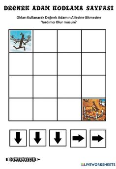 an activity sheet for children to learn how to draw the characters in their own language