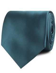 Deep Jade Satin Necktie Mumu Wedding, Ties For Men, Peacock Green, Tie Bar, Peacock Blue, Blue Ties, The Deep, Ties Mens, Necktie