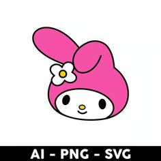 Hello Kitty My Melody Face Svg, My Melody Svg, Hello Kitty S - Inspire Uplift My Melanie Hello Kitty, My Melody Svg Free, My Melody Face Paint, My Melody Svg, My Melody Doodle, My Melody Template, Panda Art Cute, My Melody Face, My Melodi