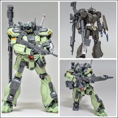 Gundam Ground Type Custom, Gm Ground Type, Jegan Gundam, Jegan Custom, Gundam Concept, Gundam Collection, Power Armour