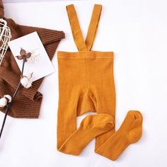 High Waist Suspender Leggings Material: Cotton True to size, please take your normal size. Cotton Tights For Fall, Tight Fit Cotton Tights For Fall, Tight Cotton Tights For Fall, Bandage Leggings, Suspender Tights, Orange Leggings, Baby Leggings, Stylish Baby