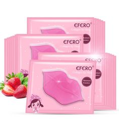 20 PCS Moisturizing Lip Mask Crystal Lip Care Pads Mask for Moisturizing & Reducing Chapped, Smoothing Lip Fine Lines-Lip Patches Collagen Lip Mask, Lip Masks, Lip Patch, Pink Patch, Crystal Lips, Lip Wrinkles, Gel Mask, Aloe Vera Juice, Smooth Lips