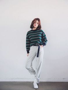 Byun Jungha, Korean Fashion Outfits, Women's Belts, Style Korea, Grunge Vintage, Korean Fashion Trends, Ulzzang Fashion, K Fashion, Korea Fashion