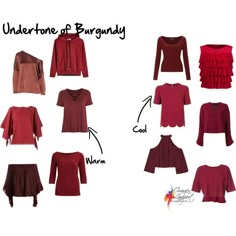 Deep Winter Colors, Inside Out Style, Soft Summer Colors, Warm Skin Tone, Warm And Cool Colors, Burgundy Fashion